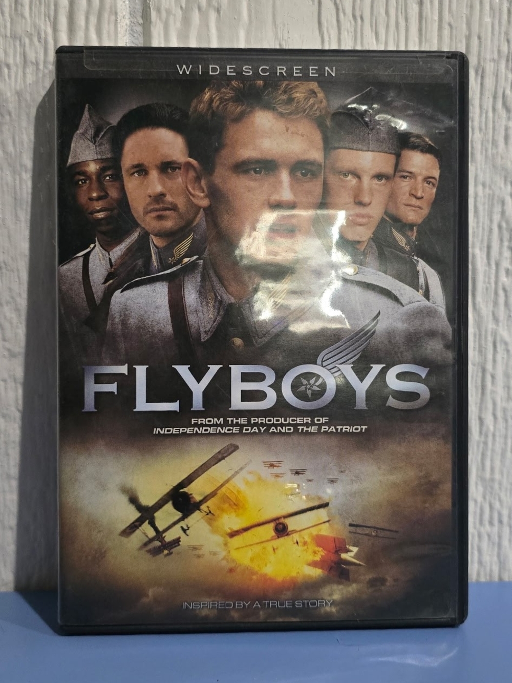 Flyboys Widescreen DVD - War Drama in Gray and Brown